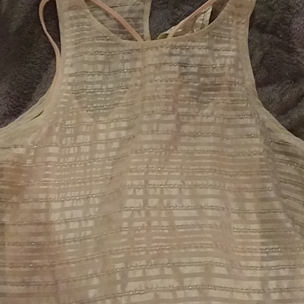 Beautiful peach tank top american eagle